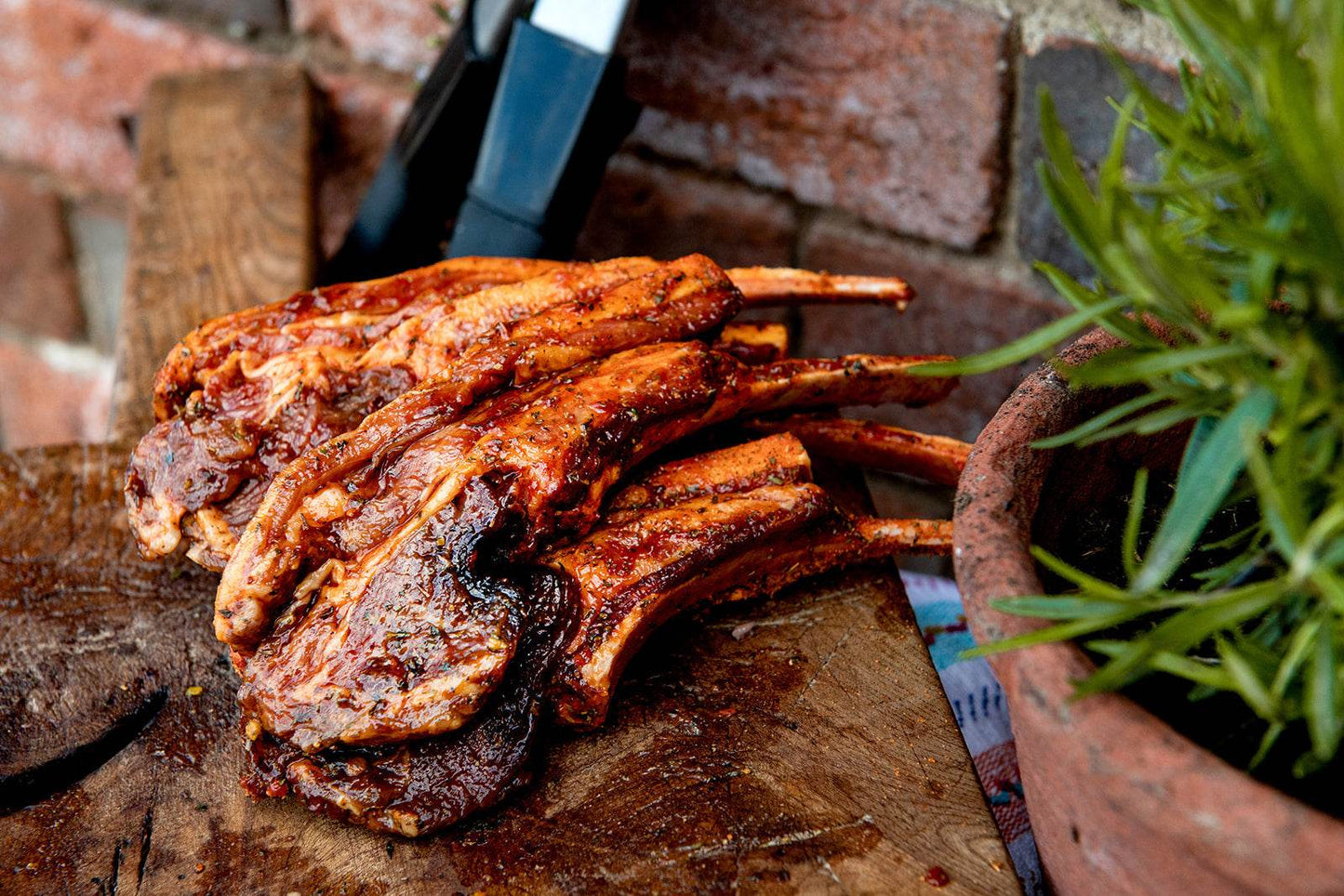 Marinated Lamb Cutlets - Paley Farm