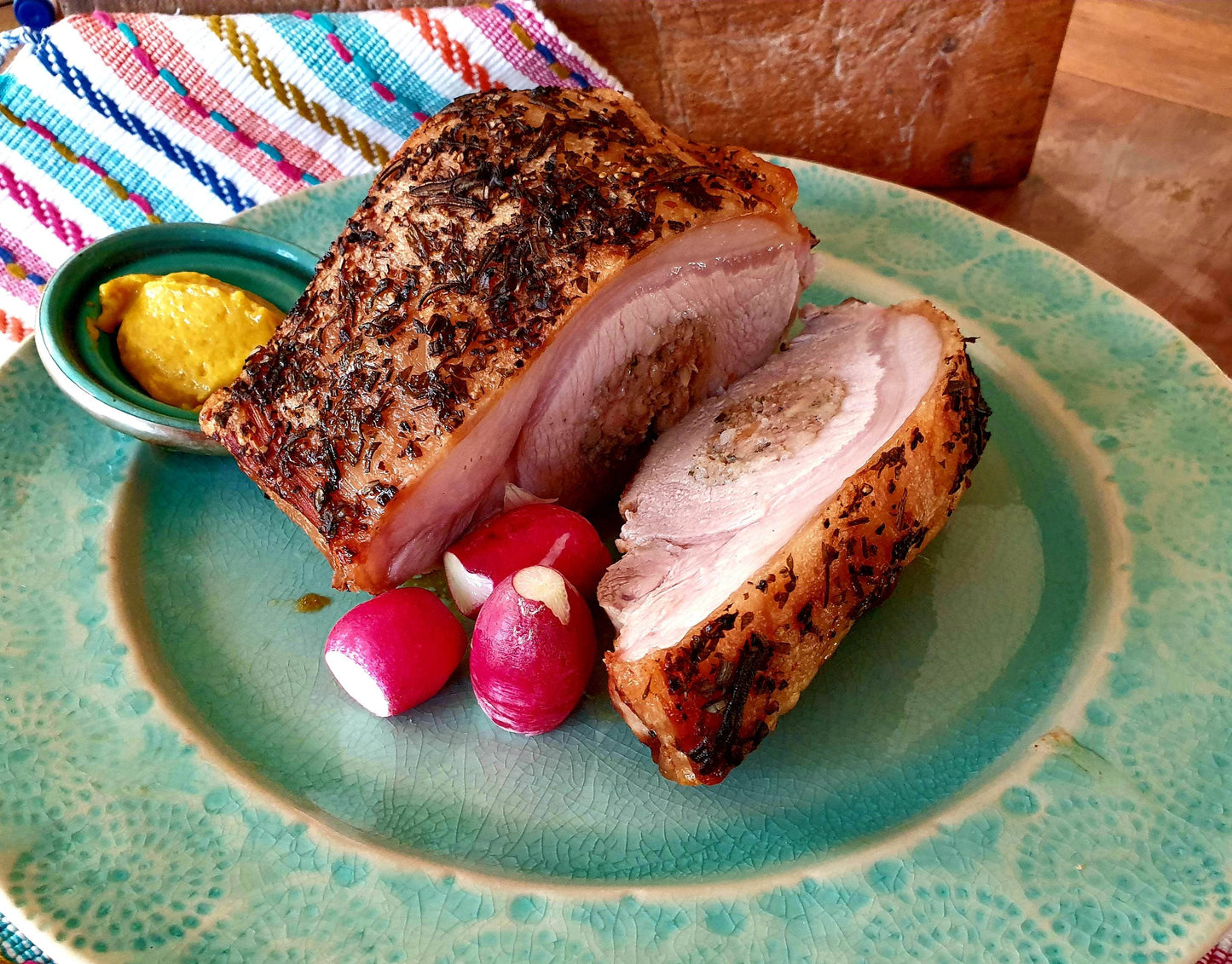 Herb Pork Loin Noisette - 1kg - Paley Farm