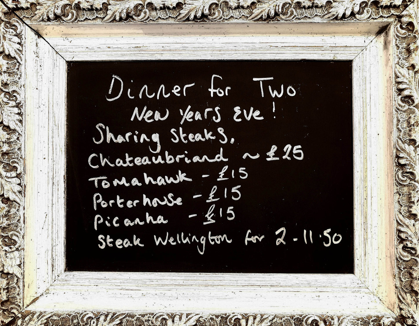 New Year's Eve Dinner for Two - Paley Farm