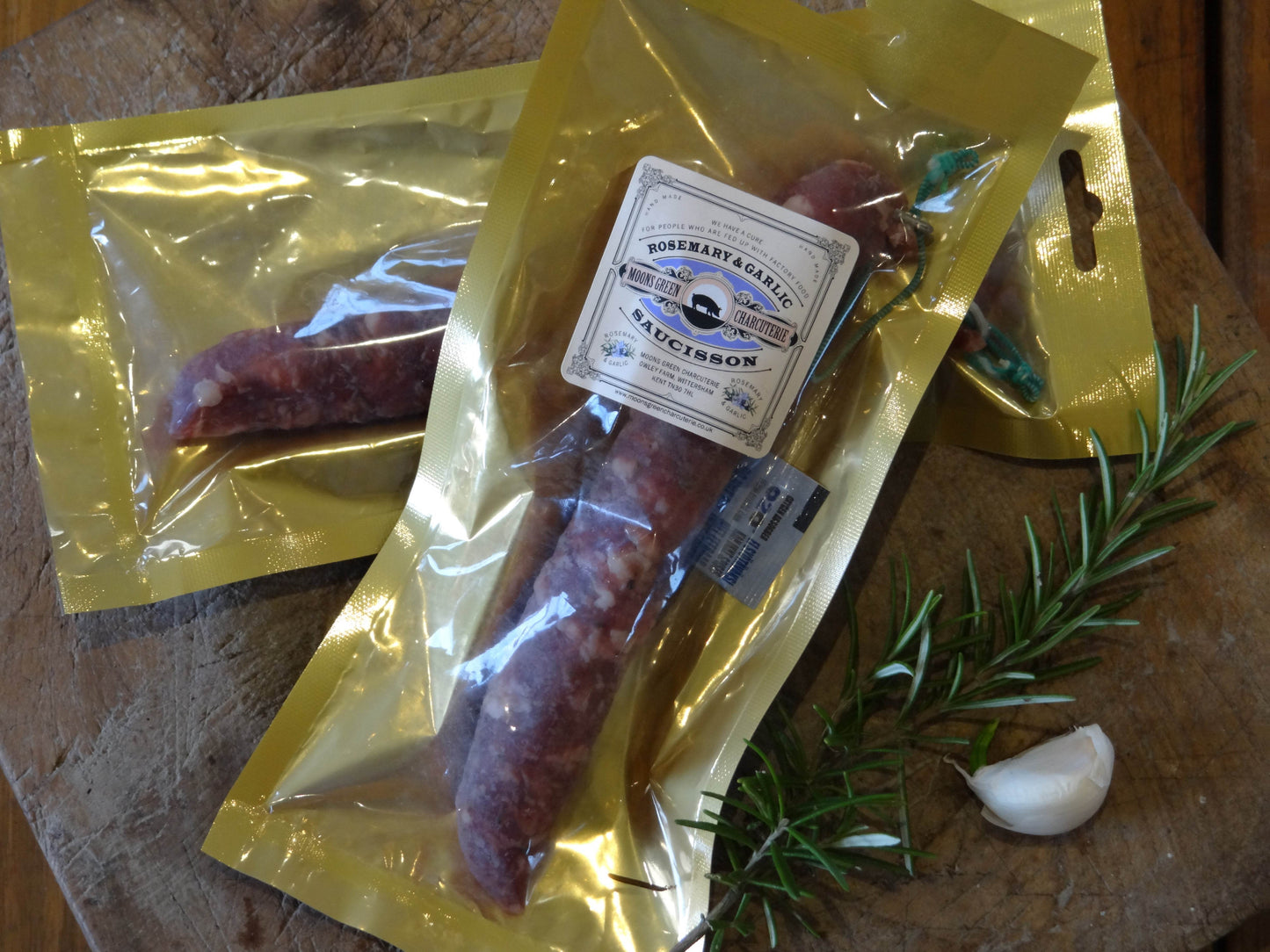 Rosemary and Garlic Saucisson - Paley Farm