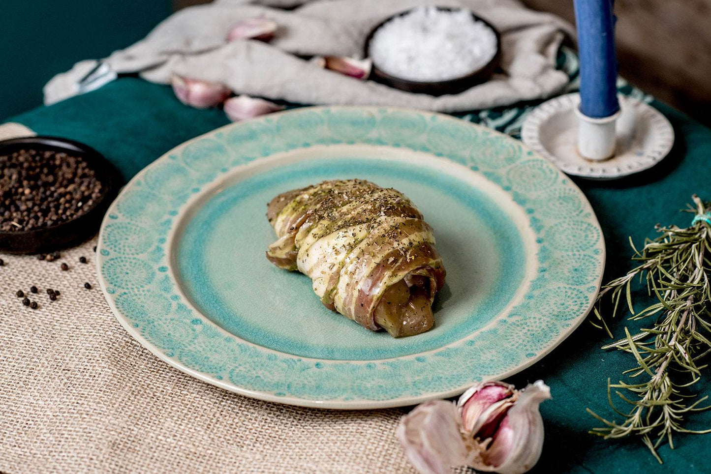 Garlic Chicken Free Range Breast - 250g - Paley Farm