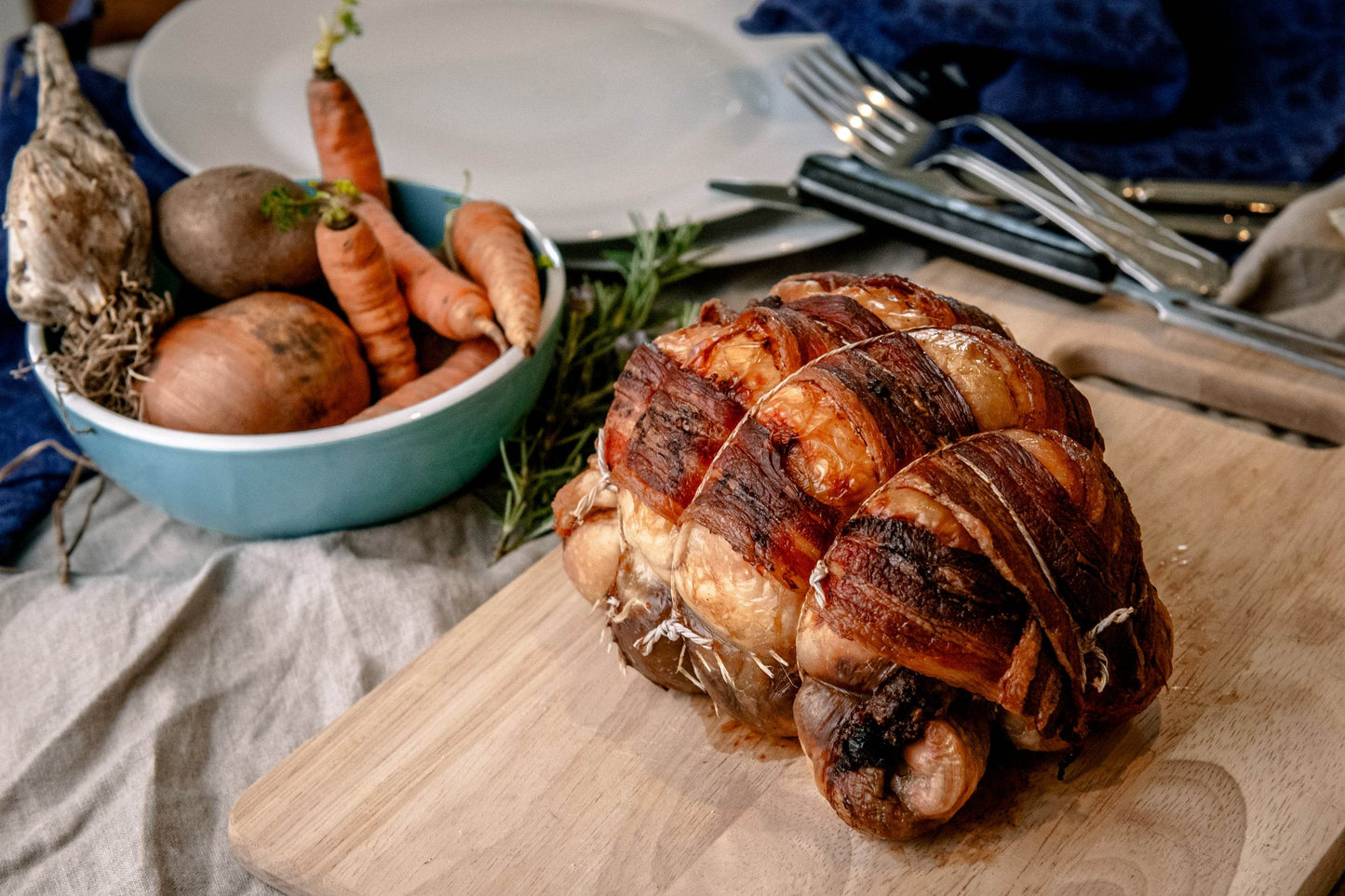 Whole boneless stuffed chicken - Paley Farm