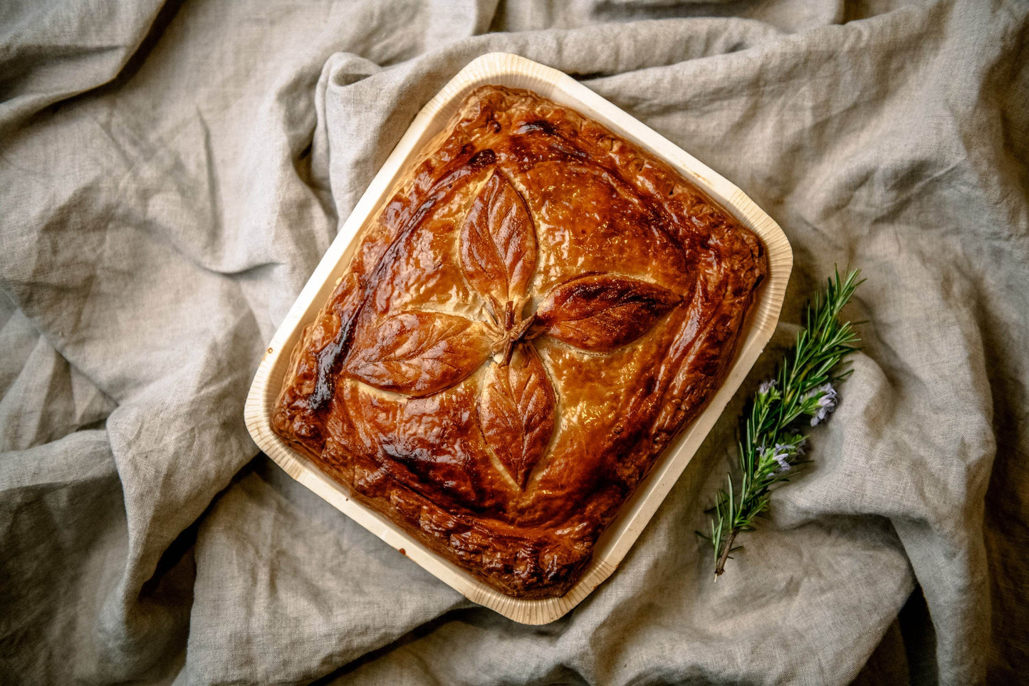 Chicken & Ham Pie - Paley Farm