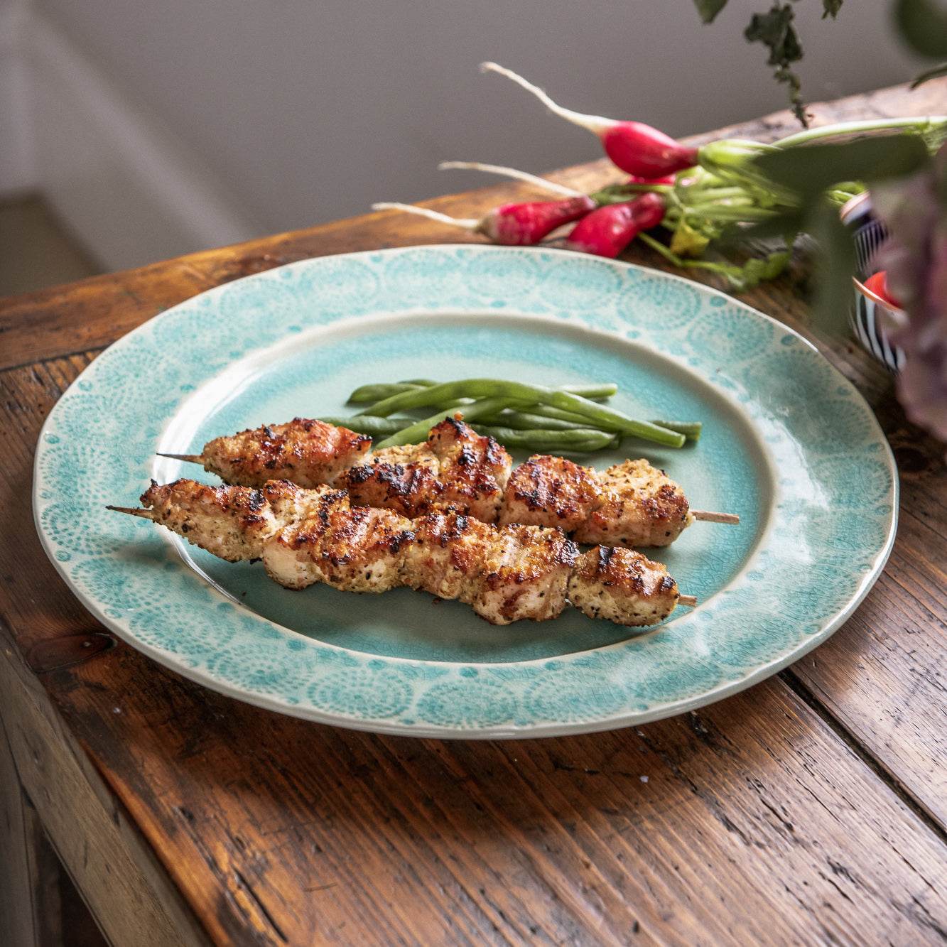 Chicken Kebabs (2 per pack). - Paley Farm