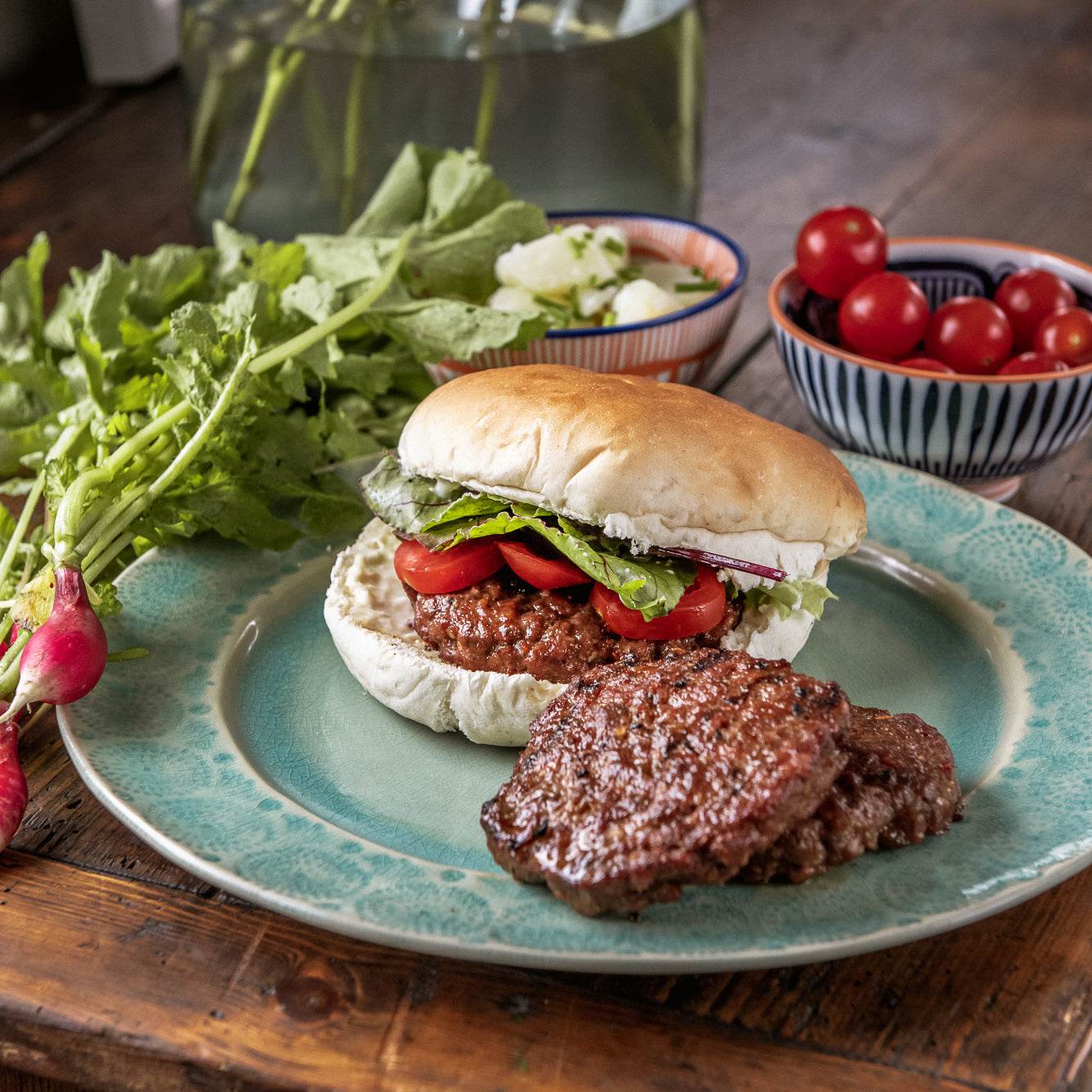 4 x 1/4Lb Burgers - Paley Farm