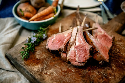 French Trimmed Rack of Lamb - 750g - Paley Farm